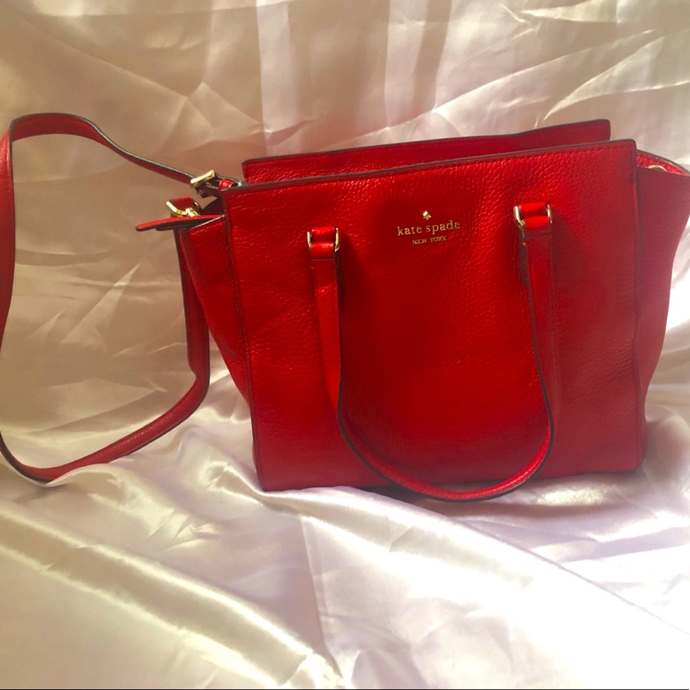 Bright Red Small Hayden Kate Spade Purse ♠️